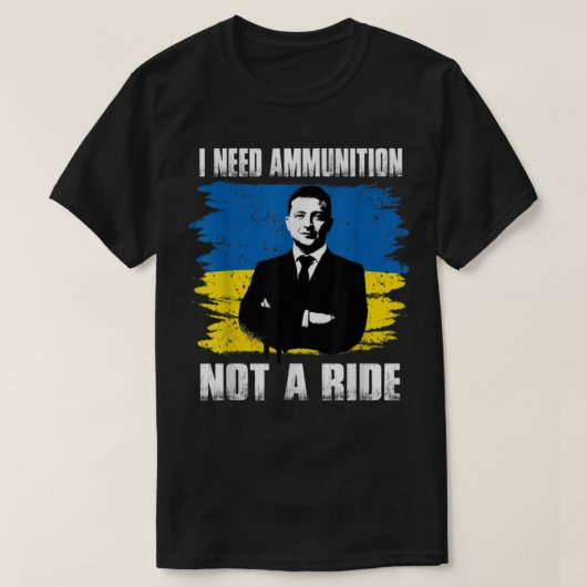 volodymyr zelensky t-shirt (Design voorkant)