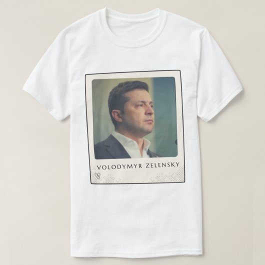 Volodymyr Zelensky, Volodymyr Zelinsky T-shirt (Design voorkant)