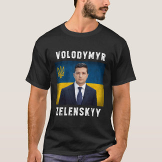 Volodymyr Zelensky Zelenskyy Oekraïense vlag T-shirt