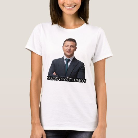 Volodymyr Zelenskyy T-shirt (Voorkant)