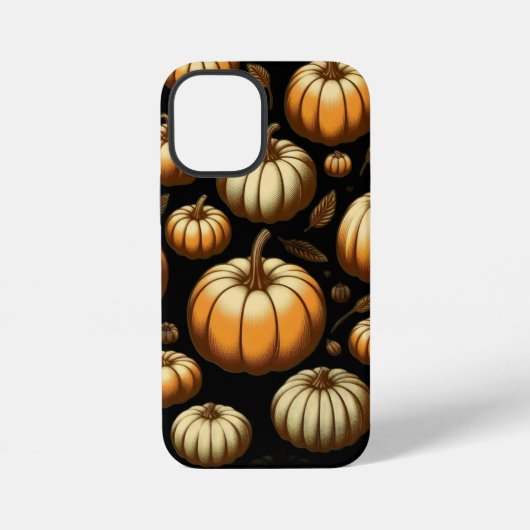 Volop Pompoenen iPhone Hoesje (Achterkant)