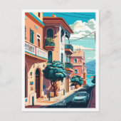 Volos Griekenland Reizen  Illustratie Briefkaart (Voorkant)