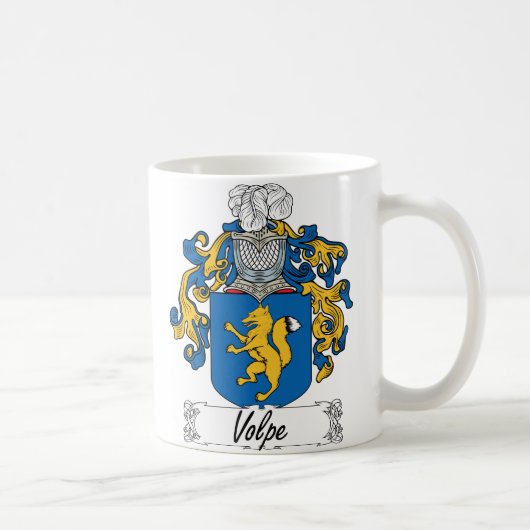 Volpe Family Crest Koffiemok (Rechts)