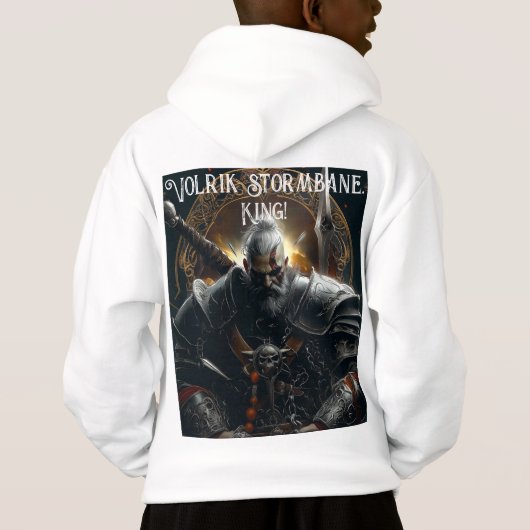 Volrik Stormbane. King! (Achterkant)