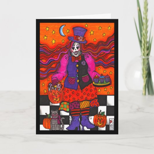 Volslagen woordvoerder voor Halloween Kaart (Voorkant)