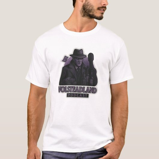 Volsteadland T-shirt Wit (Voorkant)