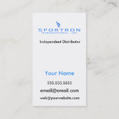 Volt Lightning Biz-kaart Visitekaartje (Achterkant)