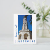 Volta Lighthouse Brunate Lake Como Italië Briefkaart (Staand voorkant)