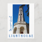Volta Lighthouse Brunate Lake Como Italië Briefkaart (Voorkant)