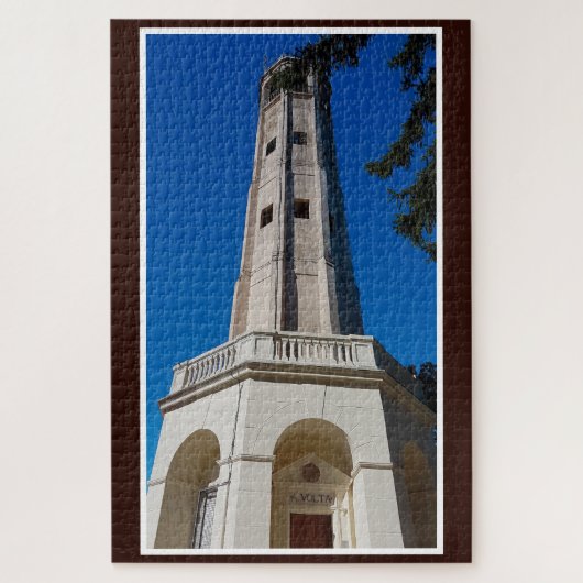 Volta Lighthouse Brunate Lake Como Italië Legpuzzel (Verticaal)
