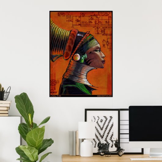 VOLTA POSTER (Thuiskantoor)