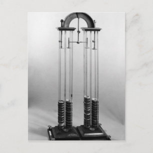 Voltaic pile gemaakt voor Jacques Alexandre Charle Briefkaart