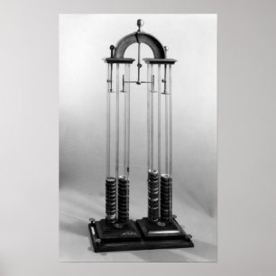 Voltaic pile gemaakt voor Jacques Alexandre Charle Poster