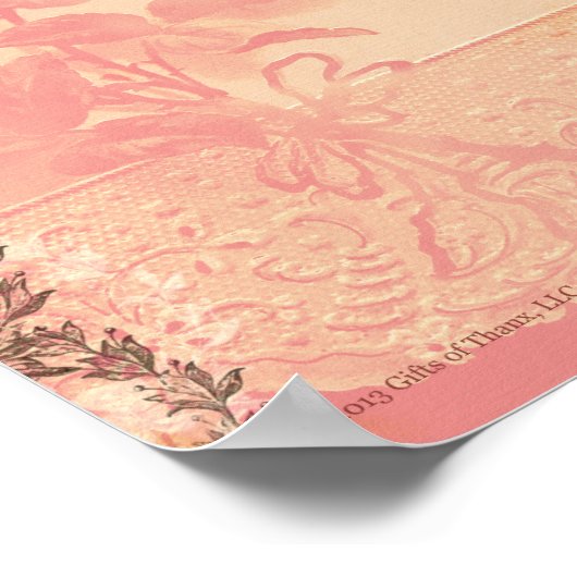 Voltaire, 14 x 11 inch - Poster met archiefmatte (Hoek)