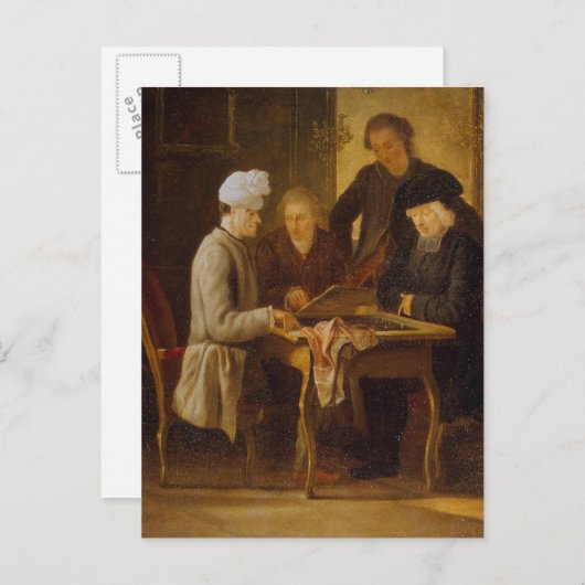 Voltaire bij Chess Briefkaart (Voorkant / Achterkant)