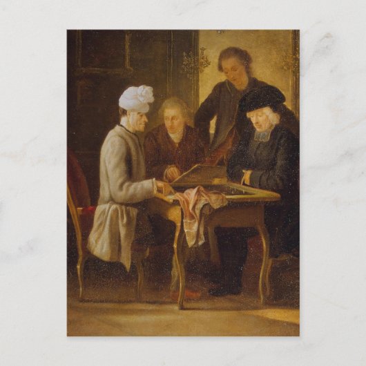 Voltaire bij Chess Briefkaart (Voorkant)