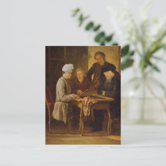 Voltaire bij Chess Briefkaart (Staand voorkant)