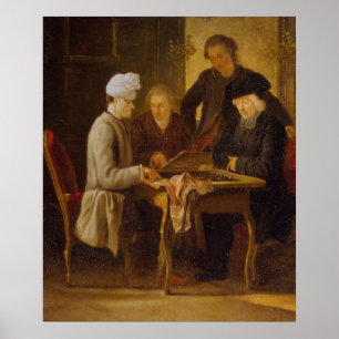 Voltaire bij Chess Poster