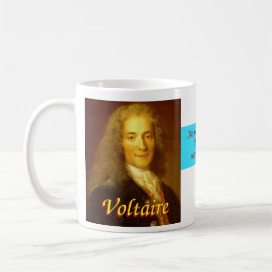 Voltaire citaat 7 mok (Links)