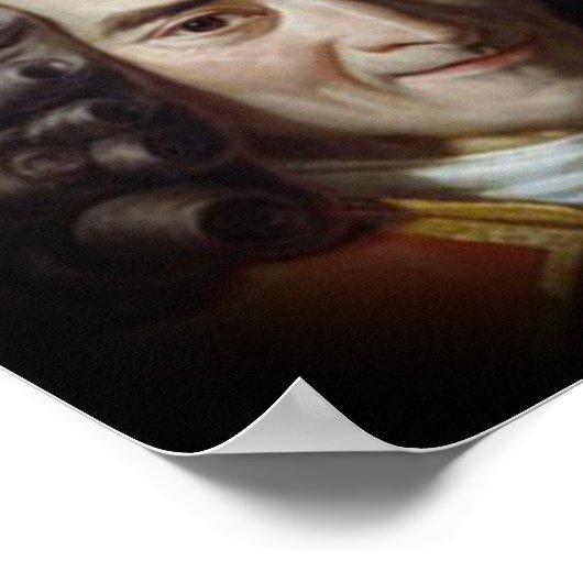 Voltaire citaat op Fools Poster (Hoek)