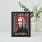 Voltaire - De eerste Briefkaart (Staand voorkant)