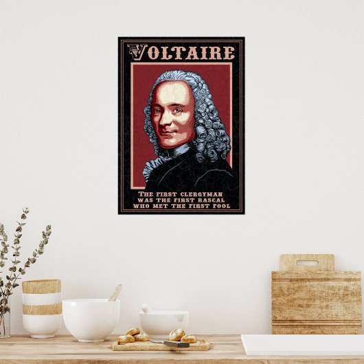 Voltaire - De eerste Poster (Keuken)