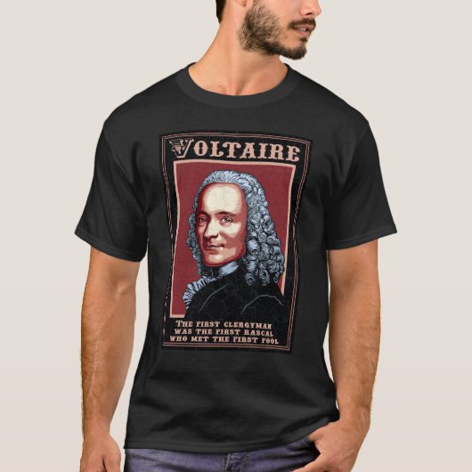 Voltaire - De eerste T-shirt (Voorkant)