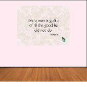 Voltaire Inspirerend prijsopgave Poster