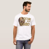 Voltaire is mijn huisjongen t-shirt (Voorkant volledig)