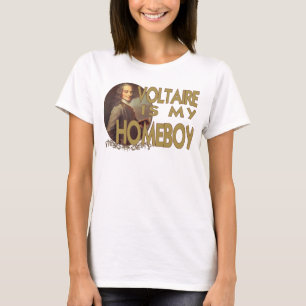 Voltaire is mijn huisjongen t-shirt
