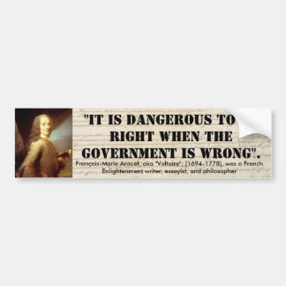 Voltaire_Quote_03 Bumpersticker