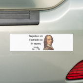 Voltaire Quote 4b Bumpersticker (Op auto)