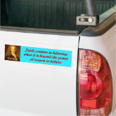 Voltaire quote 5 bumpersticker (Op Truck)