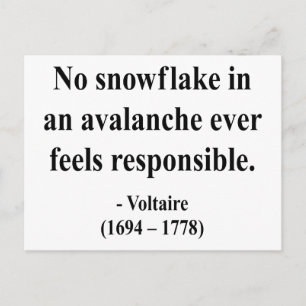 Voltaire Quote 6a Briefkaart