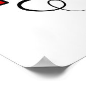 Voltaire Quote (kleur) Poster (Hoek)