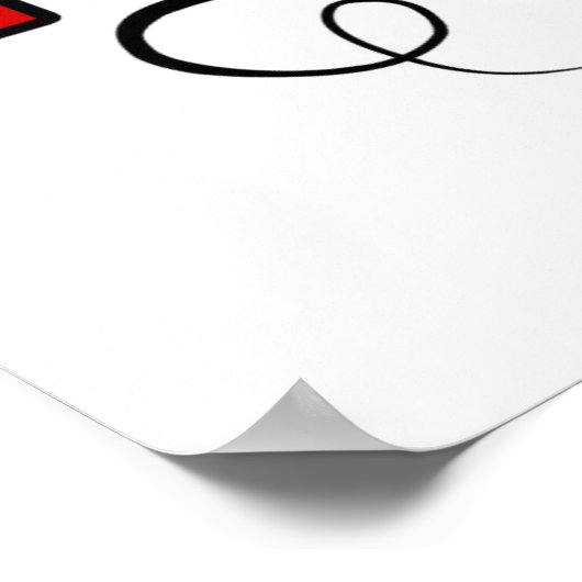 Voltaire Quote (kleur) Poster (Hoek)