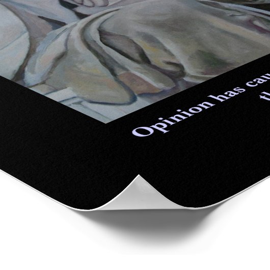 Voltaire Quote - Poster (Hoek)