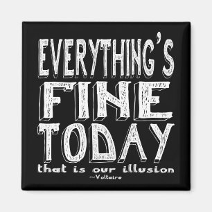 Voltaire White Alles is vandaag prima Magneet