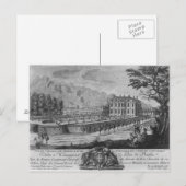 Voltaire's huis in Ferney, westkant Briefkaart (Voorkant / Achterkant)