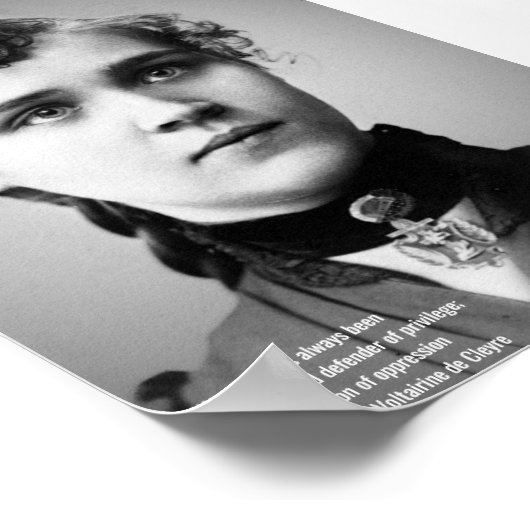 Voltairine de Cleyre Poster (Hoek)