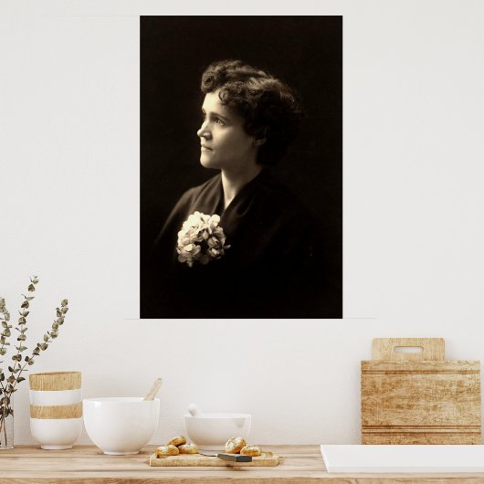 Voltairine de Cleyre Poster (Keuken)