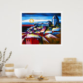 Volterra Poster (Keuken)