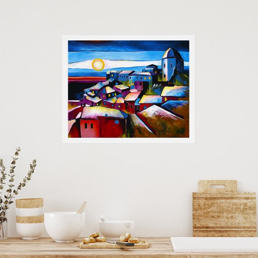 Volterra Poster (Keuken)