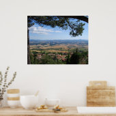 Volterra, Toscane Poster (Keuken)