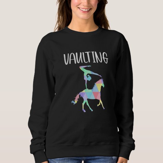 Voltige Voltige Paardensport Trui (Voorkant)