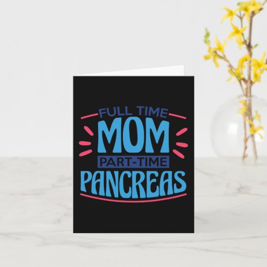 Voltijd Moeder Deeltijd Pancreas Kaart (Gele Bloem)