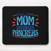 Voltijd Moeder Deeltijd Pancreas Muismat (Voorkant)