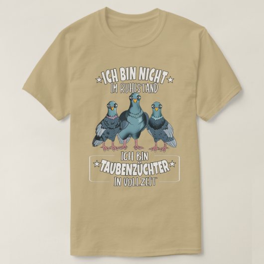 Voltijdse voltijdbaan pi t-shirt (Design voorkant)