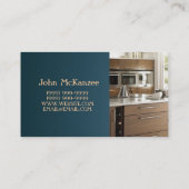 Voltooi Carpentry, Mill work, Wood, Bouw Visitekaartje (Achterkant)