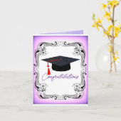 Voltooi de graad  kaart (Gele Bloem)